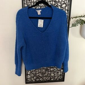 Blue sweater size small NWT